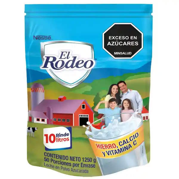 Leche en polvo EL RODEO x 1250g