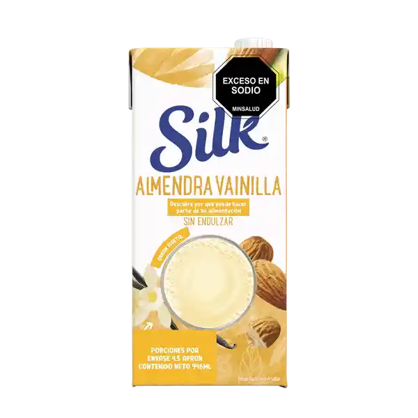 Bebida Silk Almendra Vainilla S/azu (946 Ml)