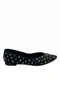 Baletas Venise Negro Talla 38 Mercedes Campuzano