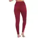 Leggins Wineberry Floral Mujer Talla L Speedo