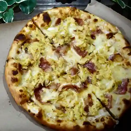 Pizza grande miel mostaza