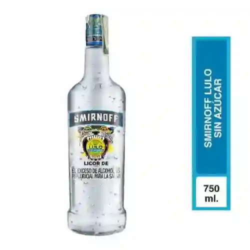 Smirnof Lulo Sin Azúcar 750 ml Botella