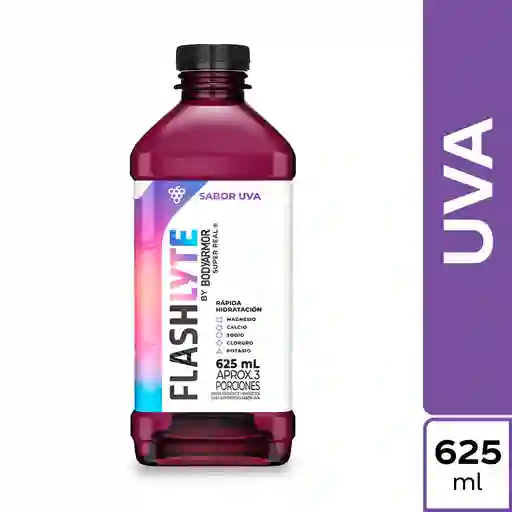 Flashlyte Bebida Hidratante Uva con electrolitos 625 ml