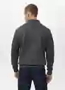 Buzo Sudadera Bola Gris Oscuro Vigore Talla M Hombre Mango