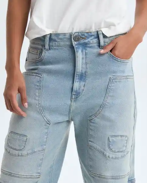 Jean Mujer Azul Talla 6 339G908_AZU174021 Americanino