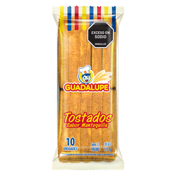 Tostados Integrales Guadalupe 115 g