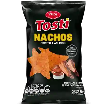 Tosti Nachos Costillas Bbq