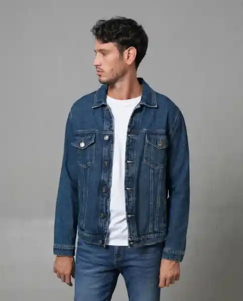 Chaqueta Hombre Azul Talla XL 123G003_AZU194024 Rifle