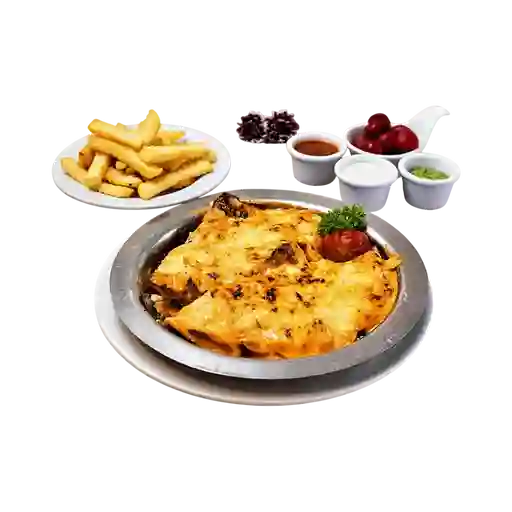 Sobrebarriga Gratinada
