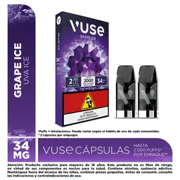 Vuse Go Vaporizador Pods Grape Ice (34 mg)