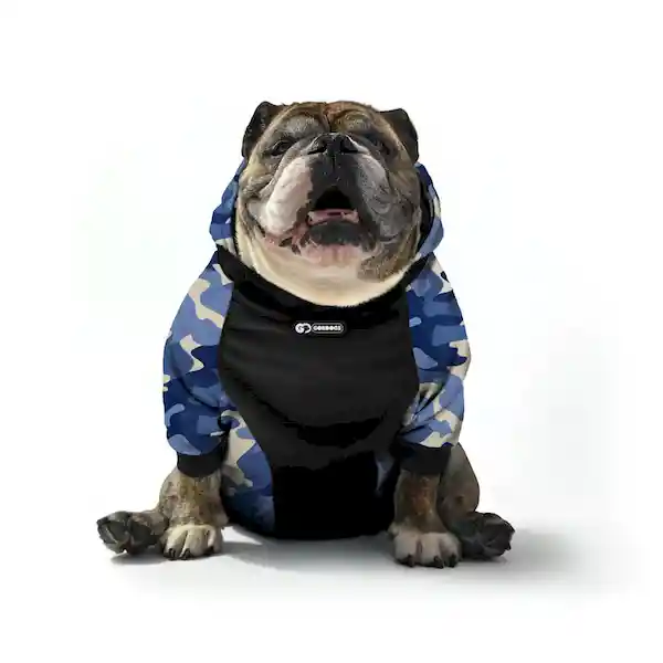 Gordogs Hoodie Camuflado Navy Talla XS