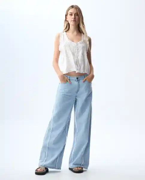 Jean Mujer Azul Talla 8 331G902_AZU114604 Americanino