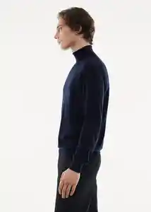Buzo Jersey Willyt Navy Talla XXL Hombre Mango