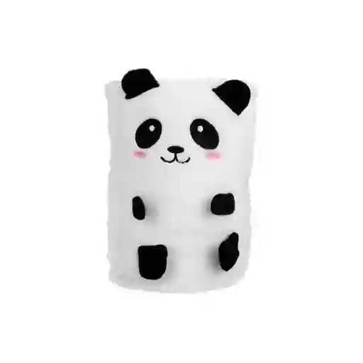 Manta de Peluche Animalitos Tiernos Panda Miniso