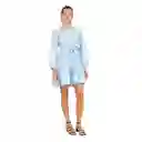 Vestido Corto Dutch Azul Cl L