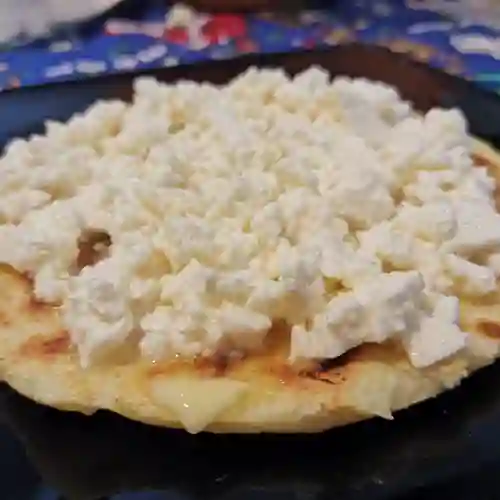 Arepa con Cuajada