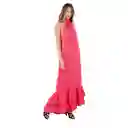 Vestido Largo Brett Fucsia Talla S