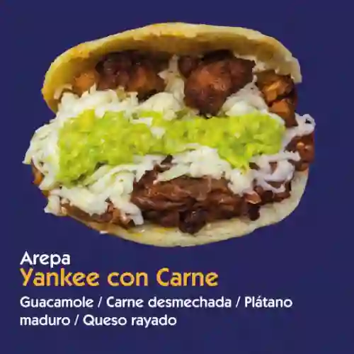 Arepa Yankee Carne