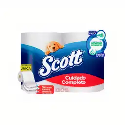 Scott Papel Higiénico Cuidado Completo Triple Hoja