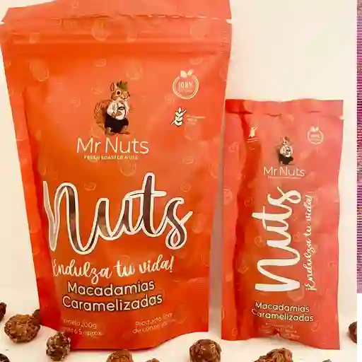 Macadamias caramelizadas