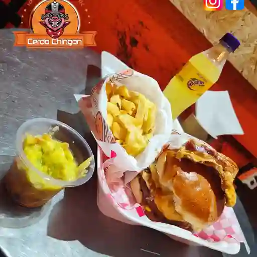 Combo para dos hamburguesas