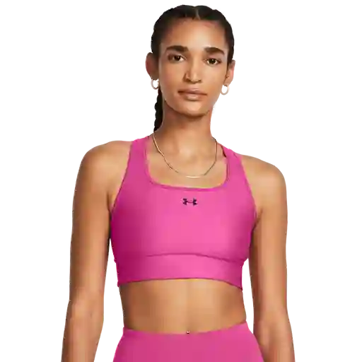 Under Armour Crop Crossback Longline 223 Mujer Negro LG