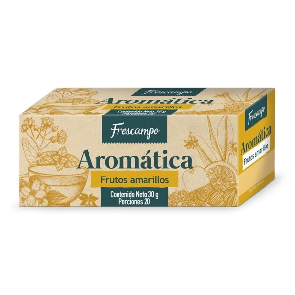 Frescampo Té Aromática Frutos Amarillos 30 g