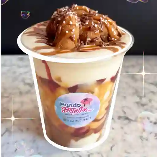 Cremoso de mini donitas