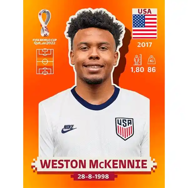 Usa 13 Weston Mckennie