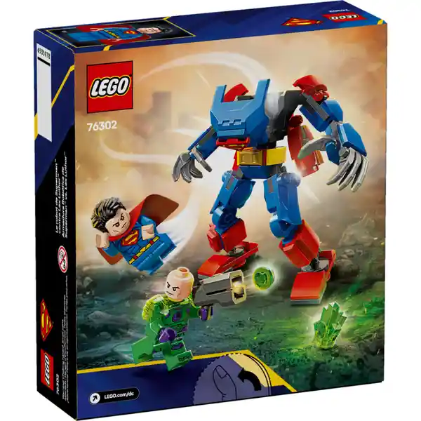 Set Construcción Armadura Robótica de Superman Lego
