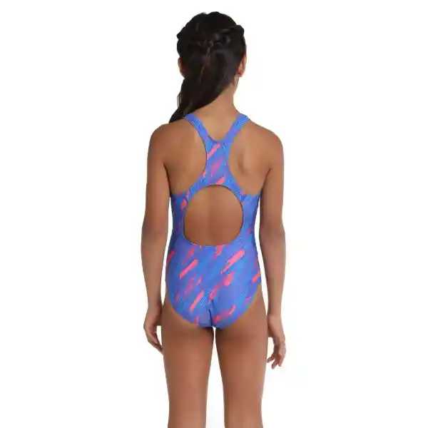 Vestido de Baño Medalist Jr Siren Hyperboom Talla 10 Speedo