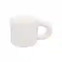 Taza de en Cerámica Con Asa Serie Miniso Blanco Miniso