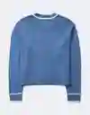 Suéter Tejido Mujer Azul Talla X-Small American Eagle