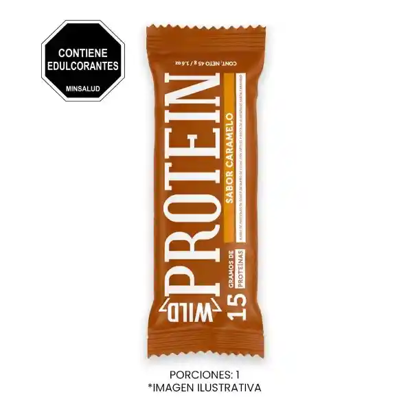 Wild Protein Barrita de Proteina Caramelo