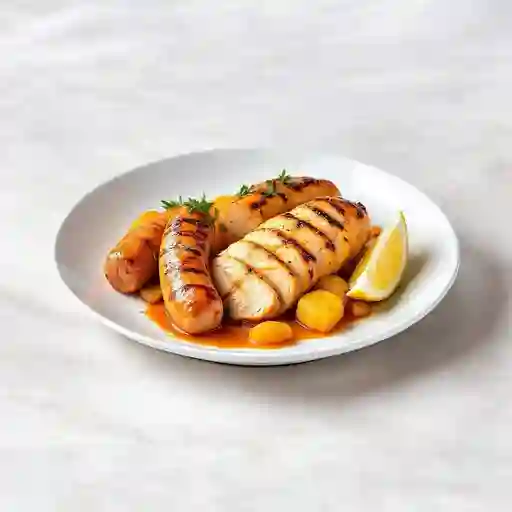 Salchi Pollo Ranchera