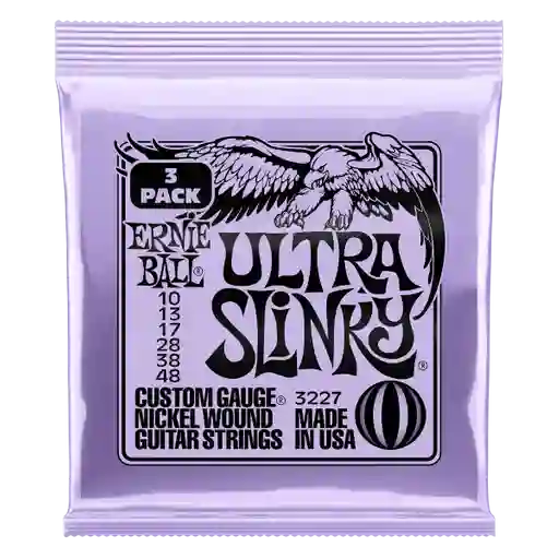 Ernie Ball Pack Encordado Guitarra Eléctrica 10-48 P3227