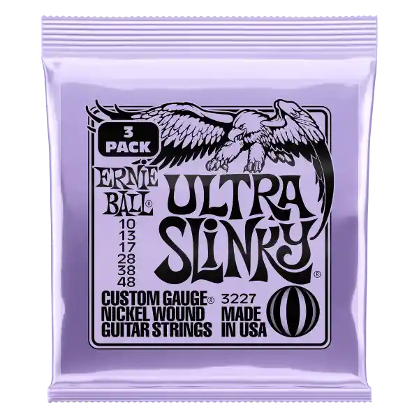 Ernie Ball Pack Encordado Guitarra Eléctrica 10-48 P3227