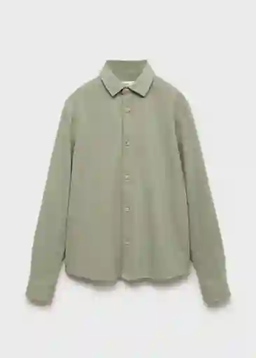 Camisa Fran Verde Talla 12 Niño Mango