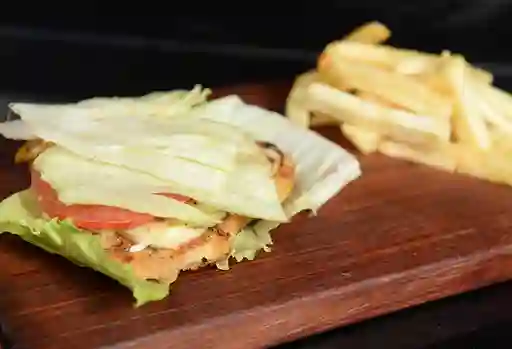 Hamburguesa Ligera Pollo en Combo