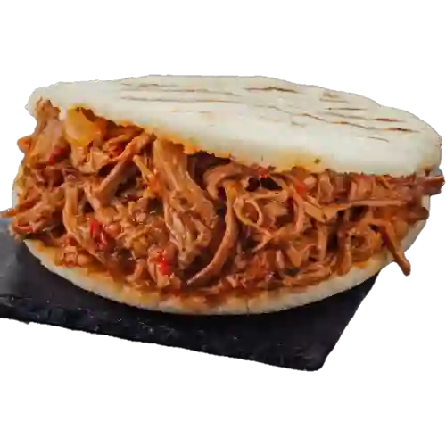 Arepa con Carne