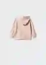 Buzo Sudadera Vibesb Rosa Talla 70 Niña Mango