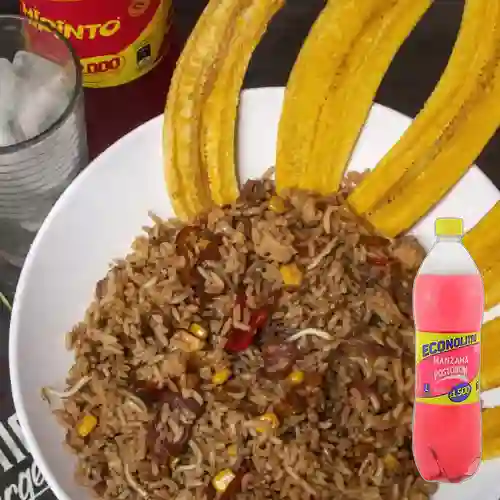 Arroz Medieval para Dos +Manzana Econolitro 1l