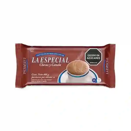 La Especial Chocolate de Mesa Clavo y Canela