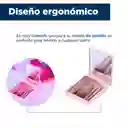 Set de Brochas de Maquillaje Portátiles Con Caja Espejo Miniso