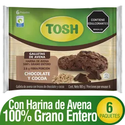 Tosh Galletas de Avena con Chocolate