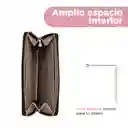 Billetera Para Mujer Elegante Grande Serie Negro Miniso