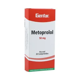 Metoprolol (50 mg)
