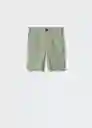 Bermuda Belice Verde Talla 12 Niños Mango