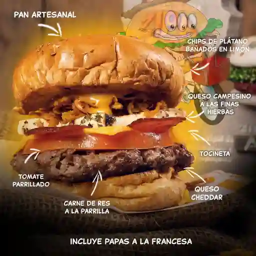 Hamburguesa la granja