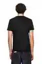 Diesel Camiseta T-Diegos-K21 Negro Talla L